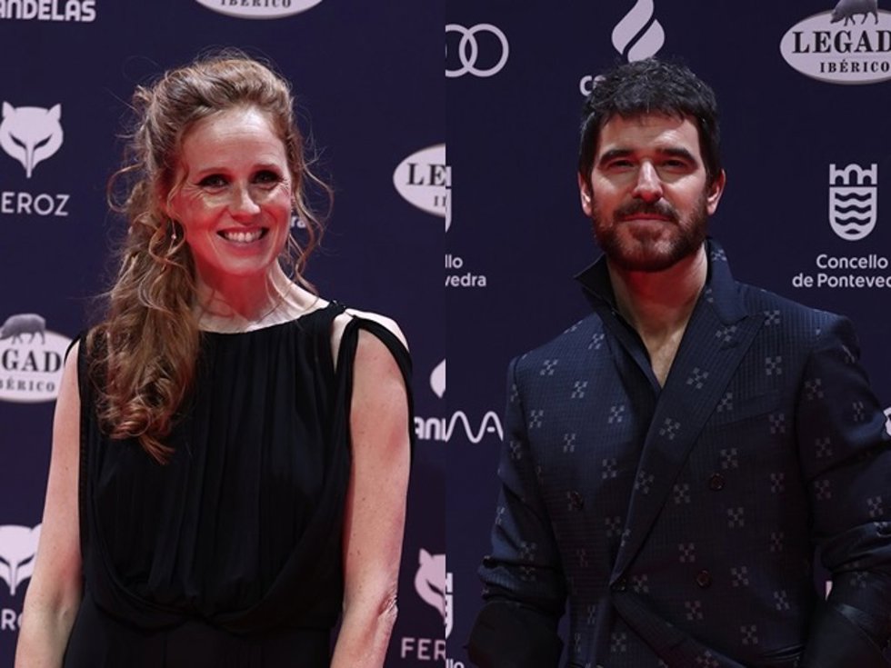 MARÍA CASTRO Y ALFONSO BASSAVE EN LA ALFOMBRA ROJA DE LOS PREMIOS FEROZ 2025