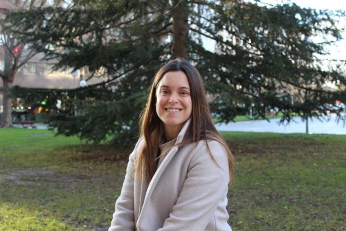 Mayte Tolosa, enfermera originaria de Paiporta que propuso un proyecto de ayuda en el Colegio de Enfermeras de Navarra.