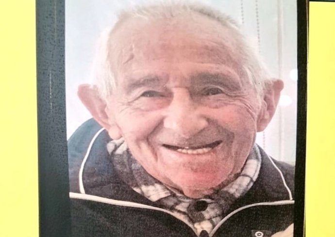 Foto del anciano desaparecido