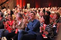 Pedro Sánchez, a la nueva Ejecutiva del PSOE canario: "seamos competitivos y salgamos a ganar en 2027"