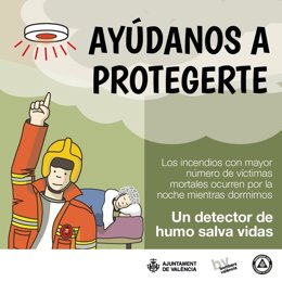 El cuerpo municipal de bomberos instalará 300 detectores de humo en hogares de mayores vulnerables