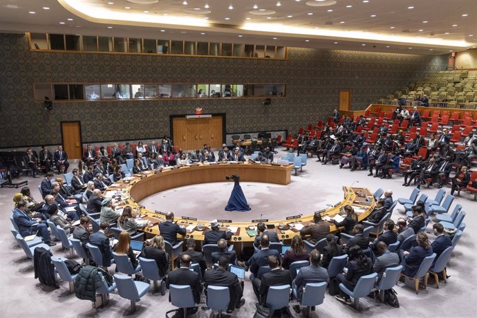 January 21, 2025, New York, New York, USA: Security Council meeting on strengthening African leadership and implementation of counter-terrorism initiatives at UN Headquarters in New York on January 21, 2025