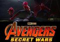 Los Spider-Man de Tom Holland, Tobey Maguire y Andrew Garfield, pelean en un brutal fan art de Vengadores: Secret Wars