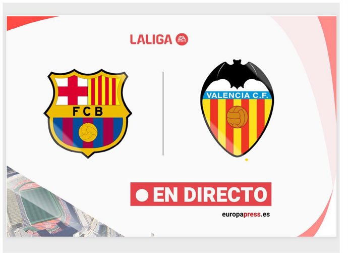 LaLiga EA Sports - Barcelona - Valencia | En directo: resumen, goles y resultado hoy