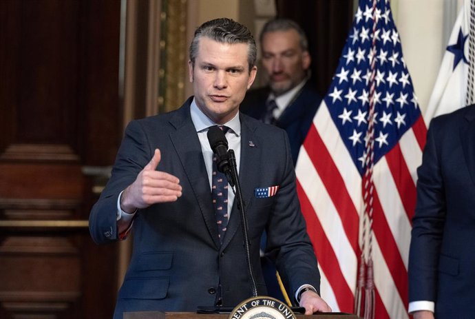 El nuevo secretario de Defensa de EEUU, Pete Hegseth