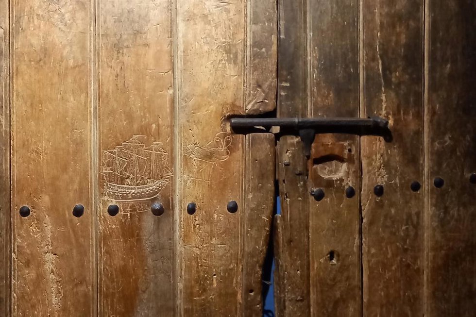 Archivo - La puerta de Bielva
