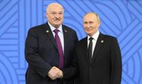 Putin felicita a Lukashenko por su "convincente" victoria en las presidenciales en Bielorrusia