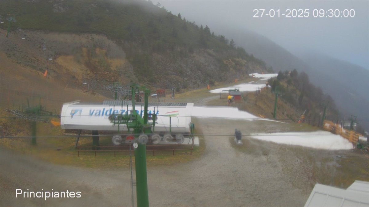 Valdezcaray registra la segunda máxima racha de viento de la noche en España, con 146 kilómetros por hora