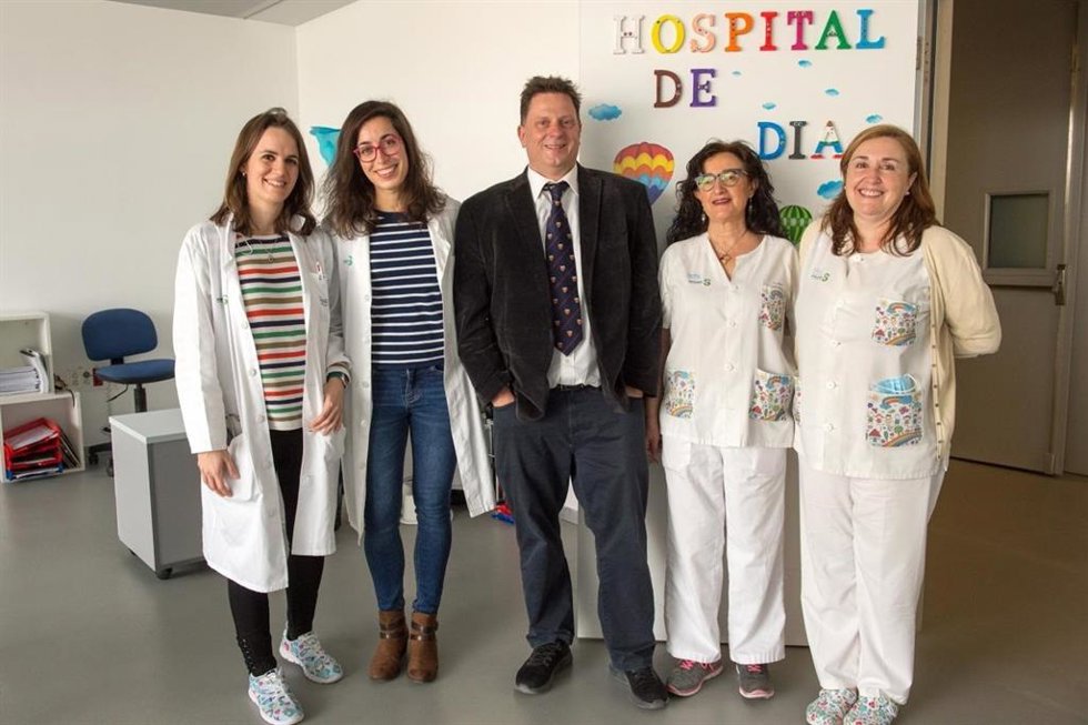 Profesionales del Hospital Nacional de Parapléjicos.