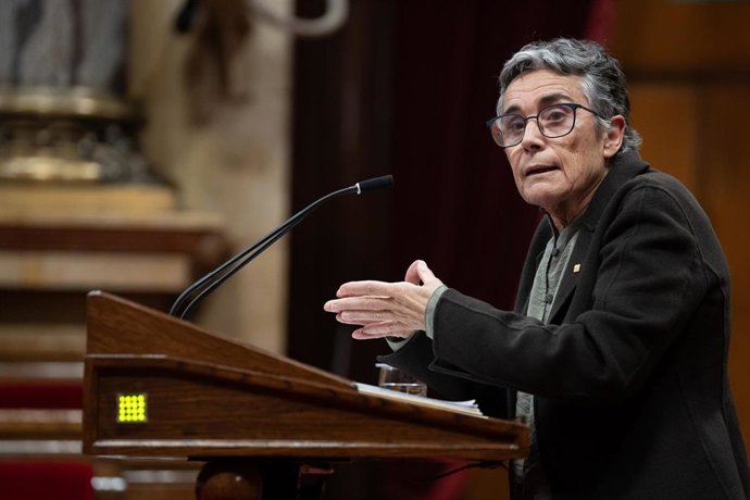 Archivo - La consellera de Salud, Olga Pané