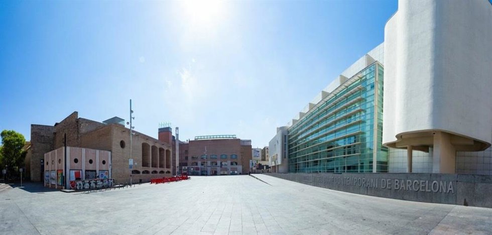 Archivo - Plaza dels ngels dónde se ubica el Museu d'Art Contemporani de Barcelona (Macba)