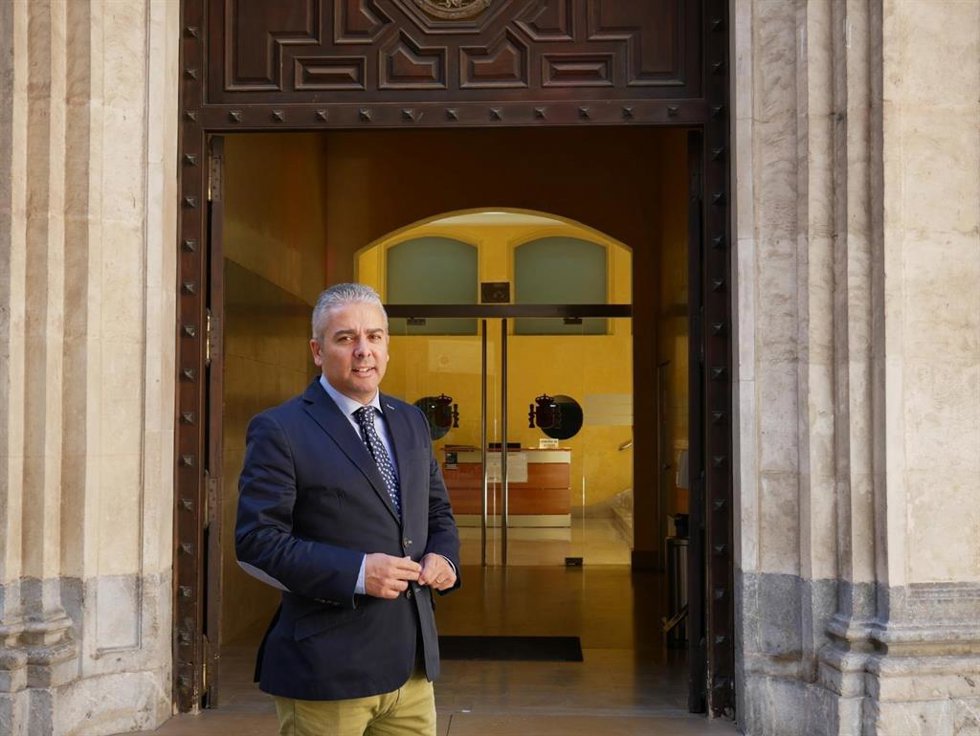 El secretario ejecutivo de Agua y Agricultura del PP de la Región de Murcia, Jesús Cano