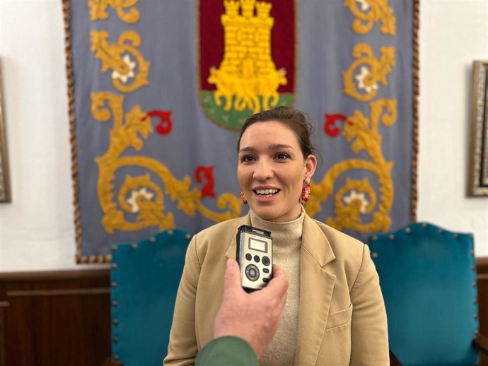 La concejala de Seguridad Ciudadana de Talavera, Macarena Muñoz.