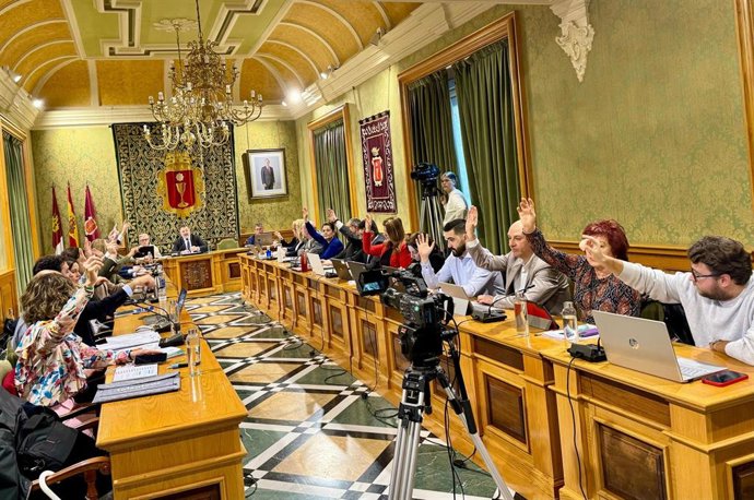 Pleno del Ayuntamiento de Cuenca.
