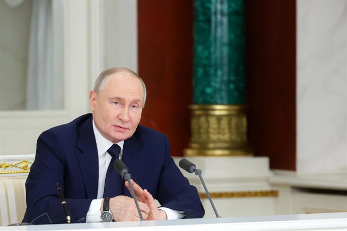 Imagen de archivo del presidente ruso, Vladimir Putin. 