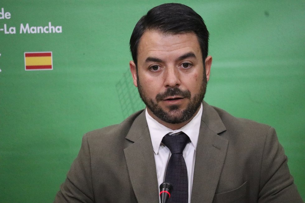 El portavoz de Vox en las Cortes de C-LM, Iván Sánchez.