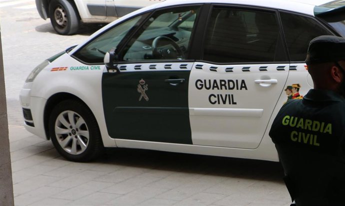 Archivo - Coche de la Guardia Civil.