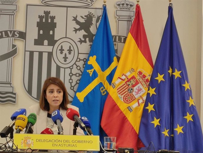 La delegada del Gobierno en Asturias, Adriana Lastra.