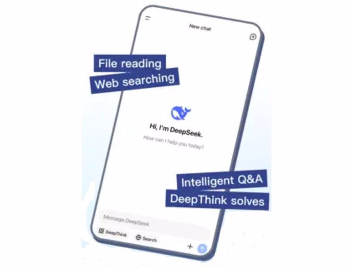 App de asistente de IA DeepSeek