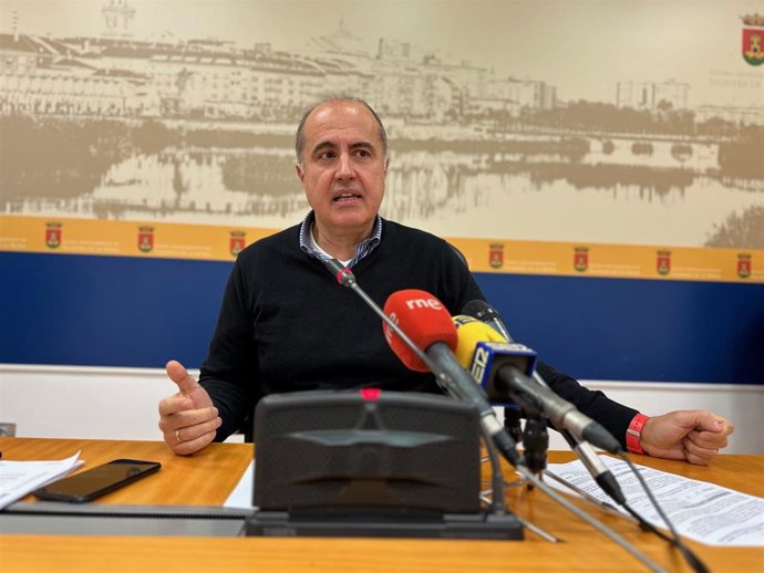 El portavoz del Ayuntamiento de Talavera, Jesús García-Barroso.