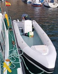 Detenidos los pilotos de una lancha 'go fast' tras más de dos horas de persecución en aguas de Cabo de Gata (Almería)