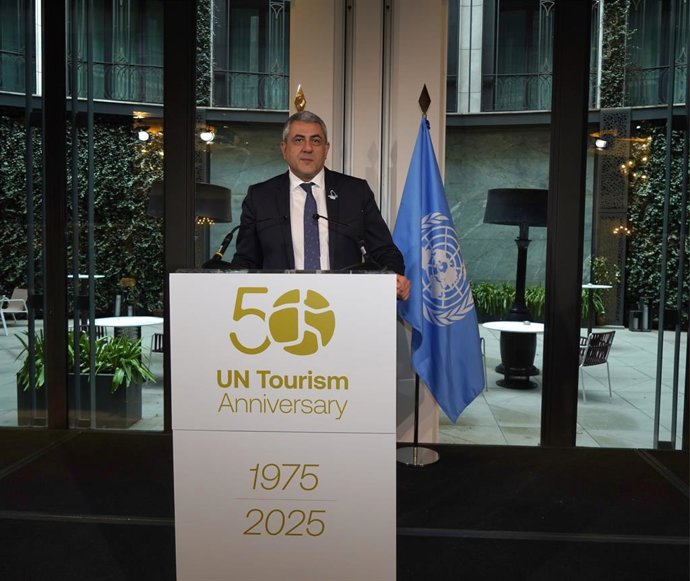 El secretario General de ONU Turismo, Zurab Pololikashvili.