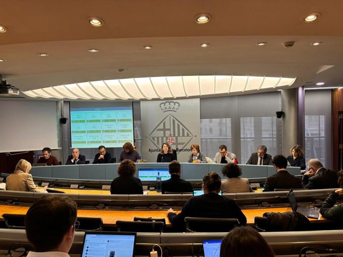 Segunda sesión de la comisión no permanente de estudio sobre la vivienda del Ayuntamiento de Barcelona