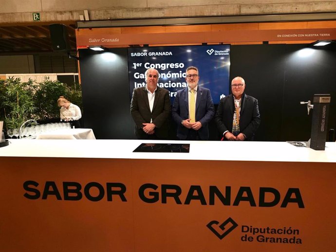 Presentación en Madrid Fusión del I Congreso Gastronómico Internacional 'Sabor Granada'.