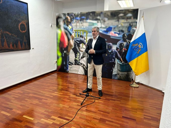 Archivo - El presidente del Gobierno de Canarias, Fernando Clavijo