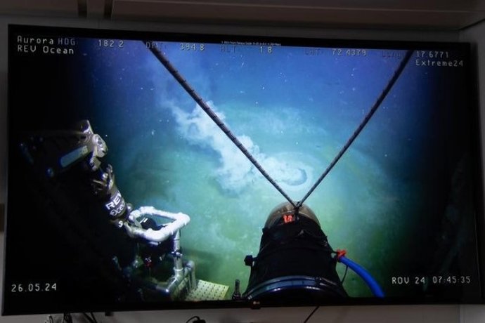 El volcán submarino Borealis Mud Volcano fue descubierto en el verano de 2023. El año pasado, los investigadores volvieron al volcán.