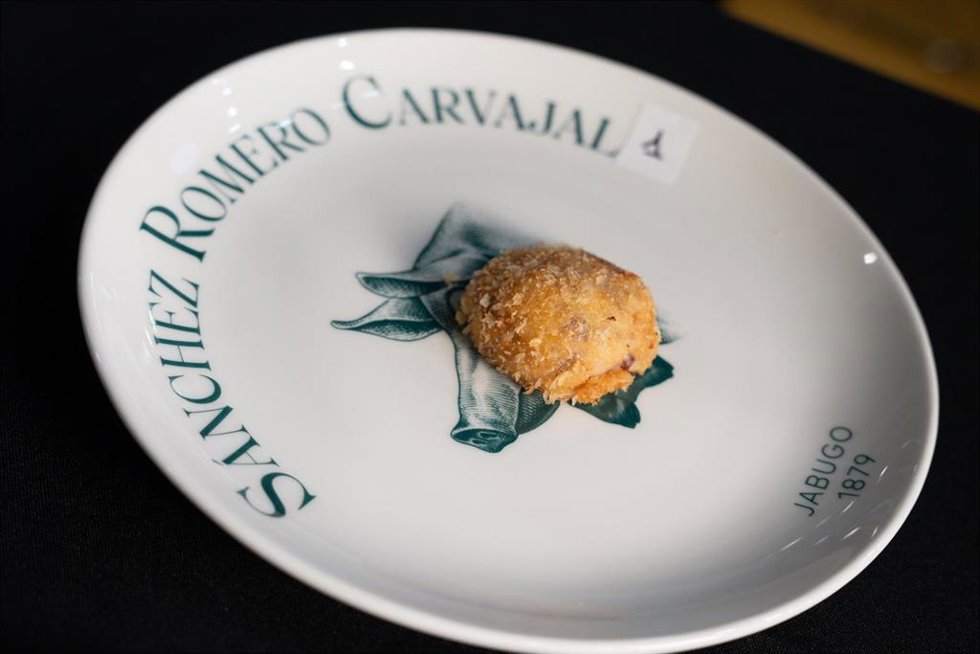 La mejor croqueta de jamón ibérico de España está en el restaurante Simpar (Santiago de Compostela)