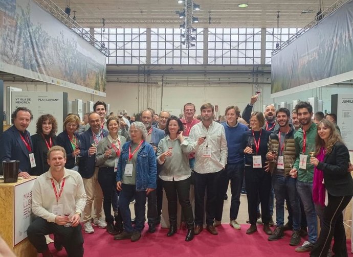 Cellers de Vi de la Terra Mallorca en la Barcelona Wine Week 2024. Archivo.