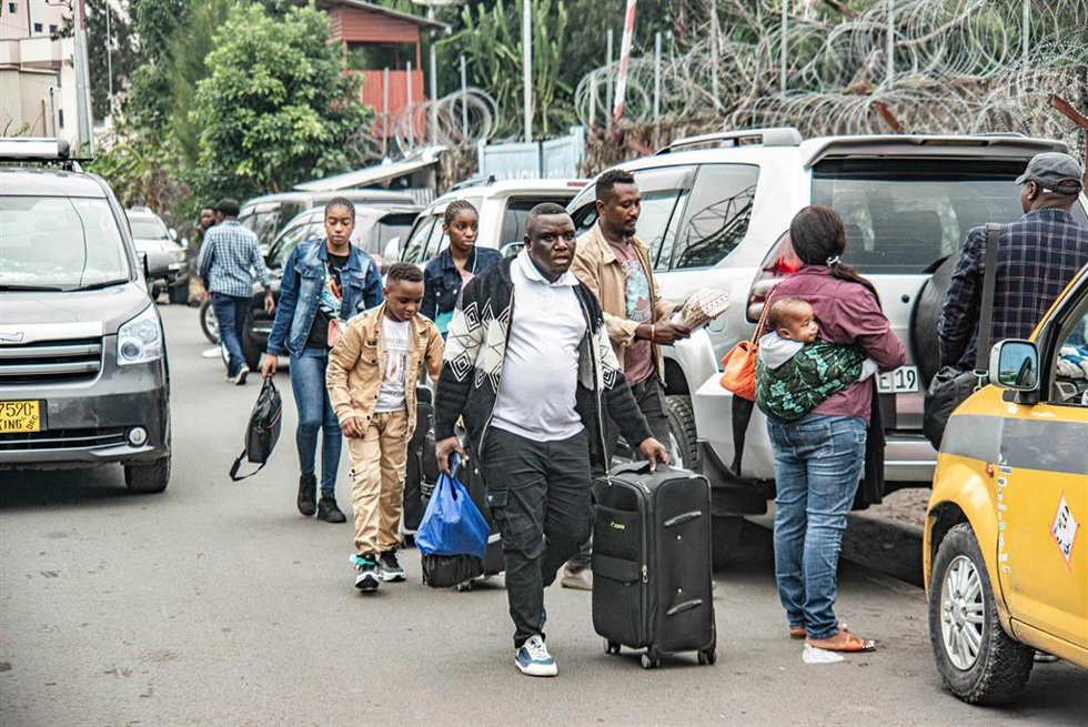 Desplazados en Goma, República Democrática del Congo