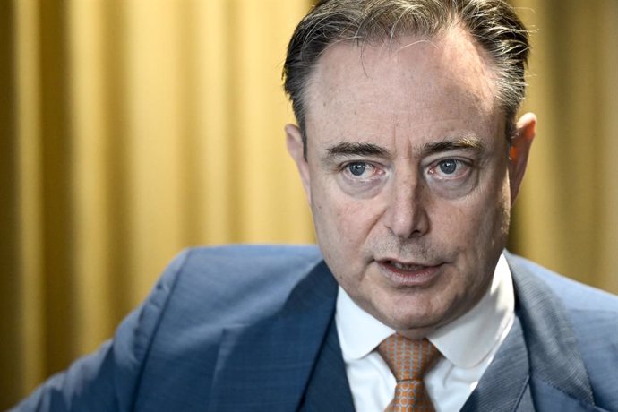 January 20, 2025, Antwerp, Belgium: Antwerpen mayor Bart De Wever pictured during the oath taking ceremony for some of the new mayors of the Antwerp province, Monday 20 January 2025, in Antwerp.