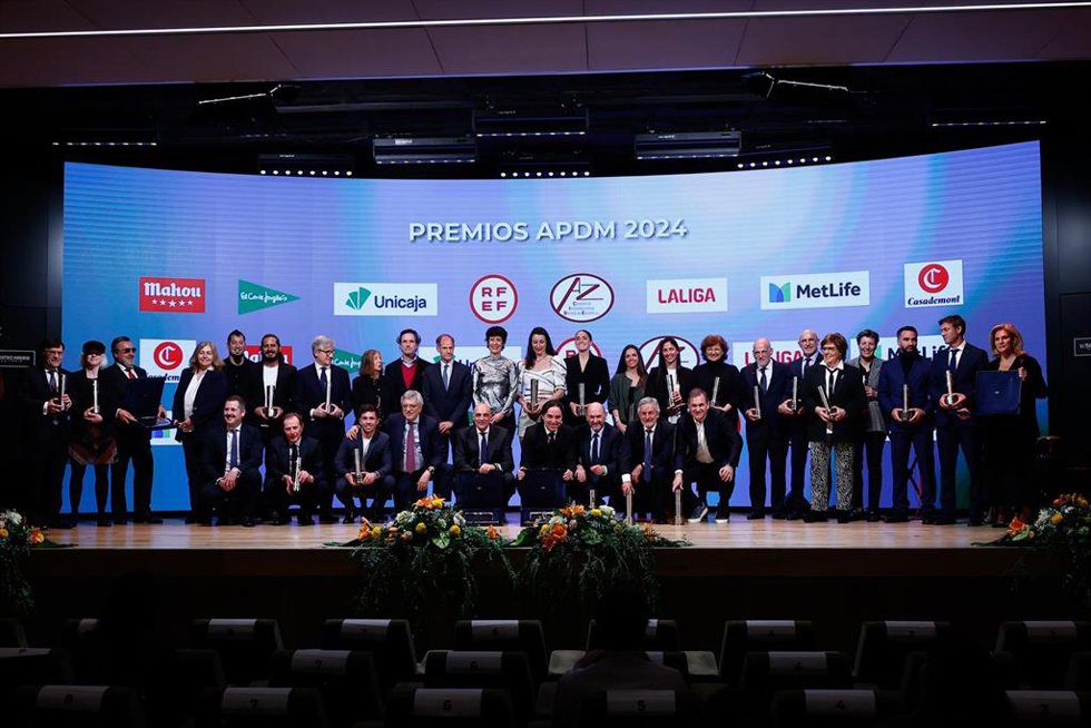 Premiados de la IX Gala Anual de la Asociación de la Prensa Deportiva de Madrid (APDM)