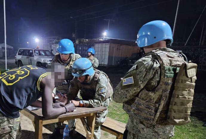 Militares uruguayos en Goma, República Democrática del Congo