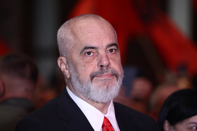 Archivo - El primer ministro de Albania, Edi Rama