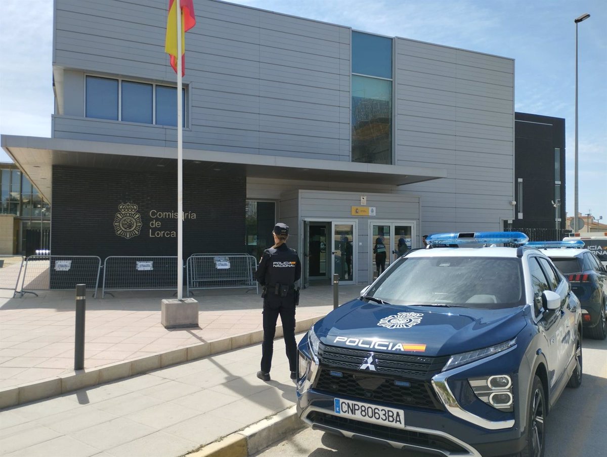 Detenido el autor de seis robos con violencia a personas de avanzada edad en Lorca (Murcia)