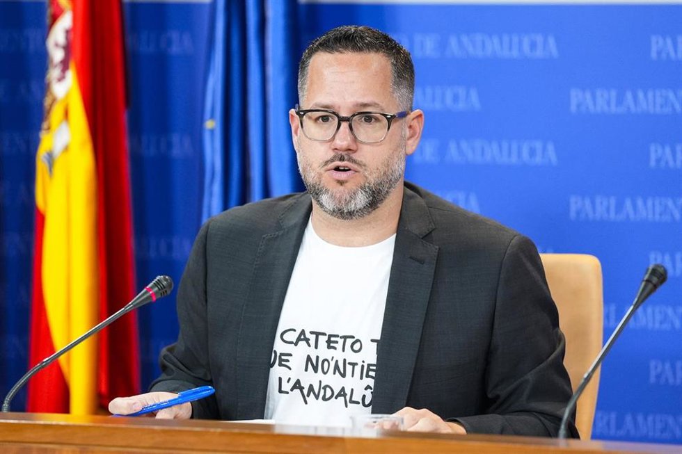 El portavoz de Adelante Andalucía, José Ignacio García, en una imagen de archivo.