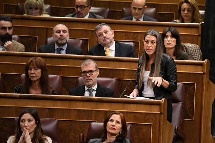 Archivo - La portavoz de Junts en el Congreso, Miriam Nogueras, a 11 de diciembre de 2024, en Madrid (España). 