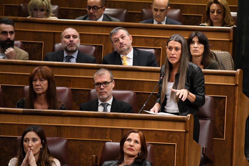 Archivo - La portavoz de Junts en el Congreso, Miriam Nogueras, a 11 de diciembre de 2024, en Madrid (España). 
