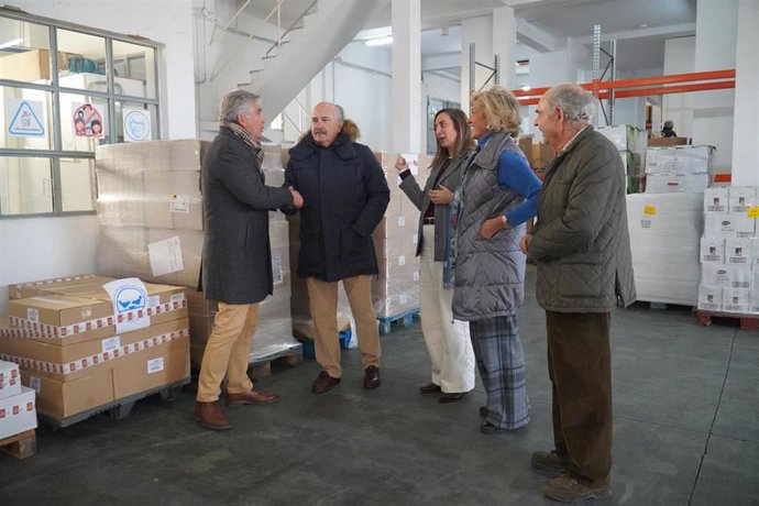 Donación de la Fundación CB al Banco de Alimentos de Badajoz