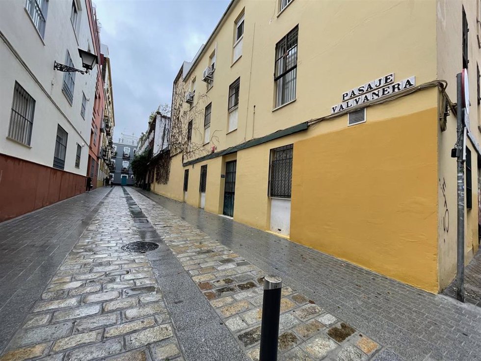 Así luce el Pasaje Valvanera del Casco Antiguo tras las obras