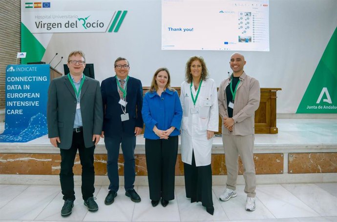 Participantes en el proyecto 'Indicate', en el Virgen del Rocío.