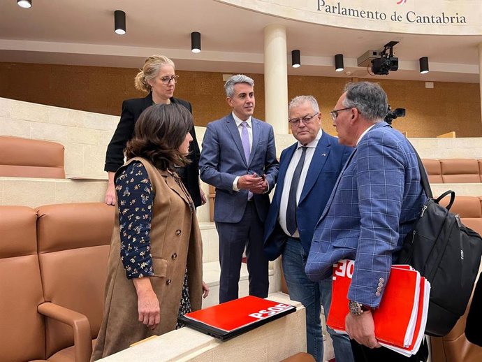 Archivo - El secretario general del PSC-PSOE, Pablo Zuloaga