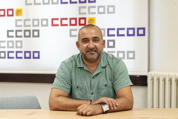 Archivo - El secretari general de CCOO de Catalunya, Javier Pacheco