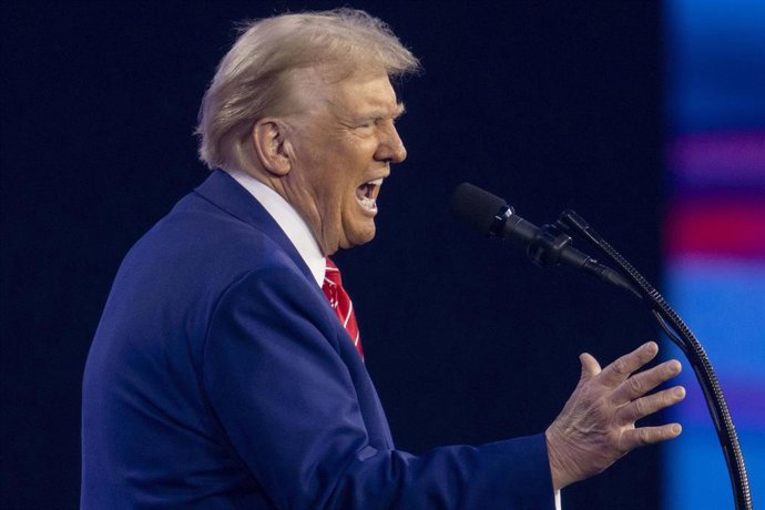 Archivo - Imagen de archivo del presidente de EEUU, Donald Trump