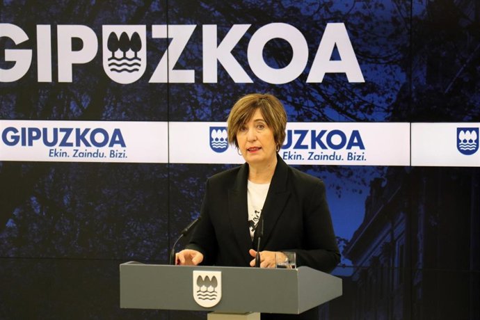 La portavoz de la Diputación de Gipuzkoa, Irune Berasaluze