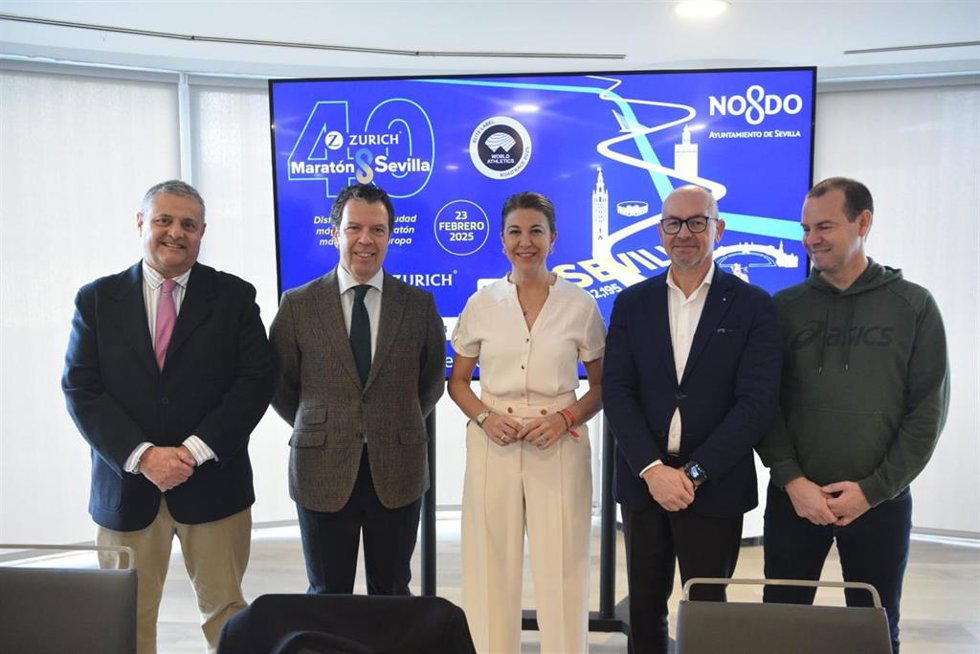 Presentación de la 40 edición de la Maratón de Sevilla
