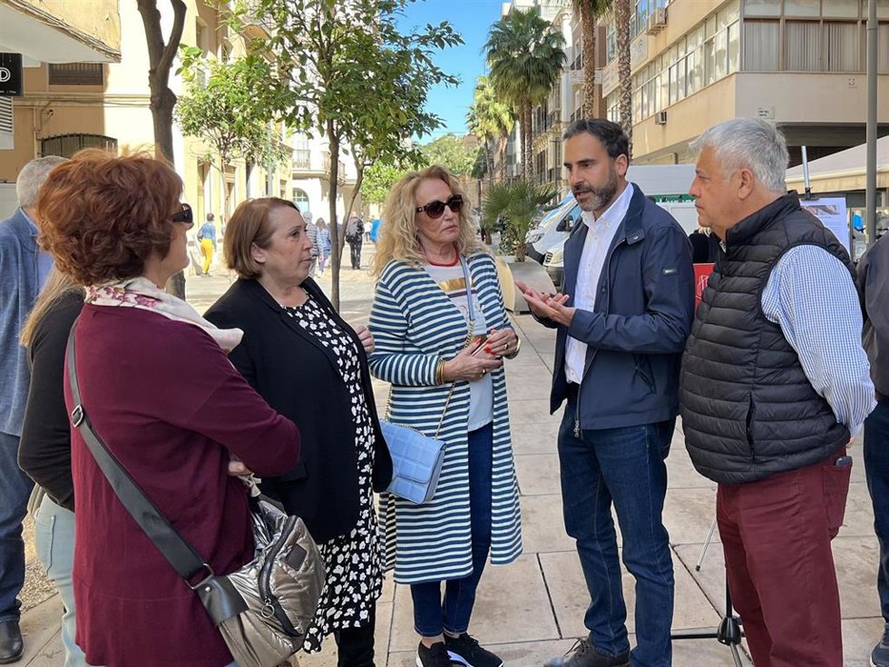El portavoz municipal del PSOE, Daniel Pérez, en una imagen de archivo